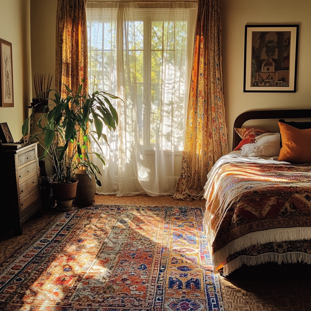 bedroom rug inspiration 8