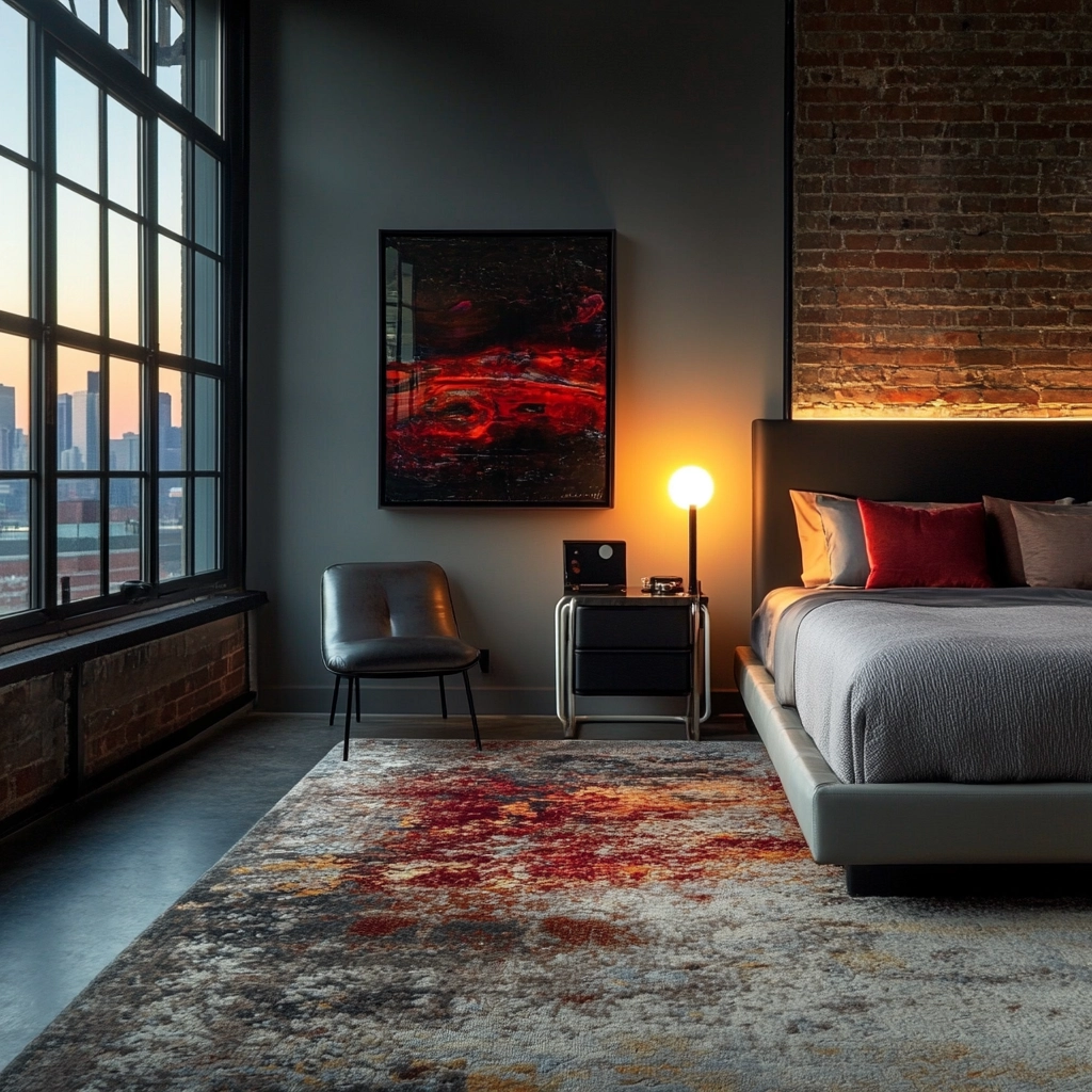 bedroom rug inspiration 9