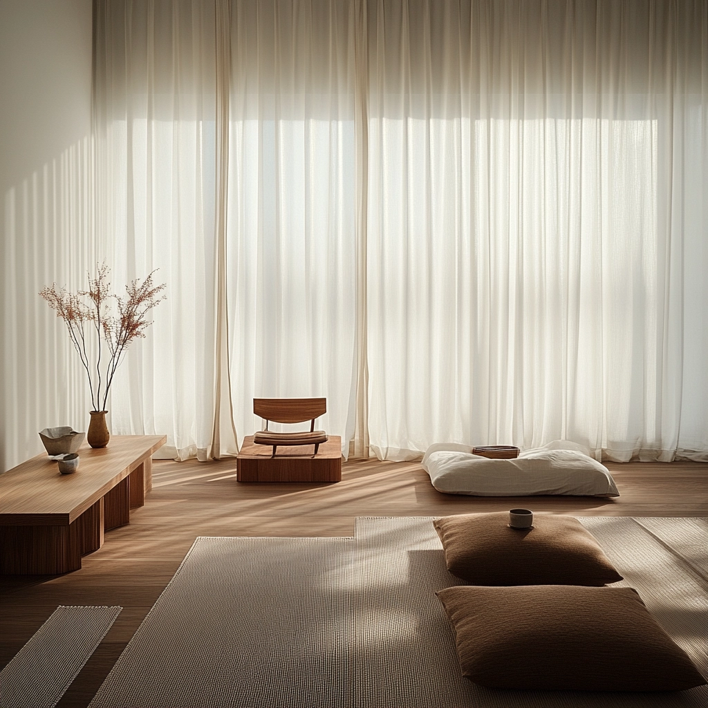 bedroom rug placement 14