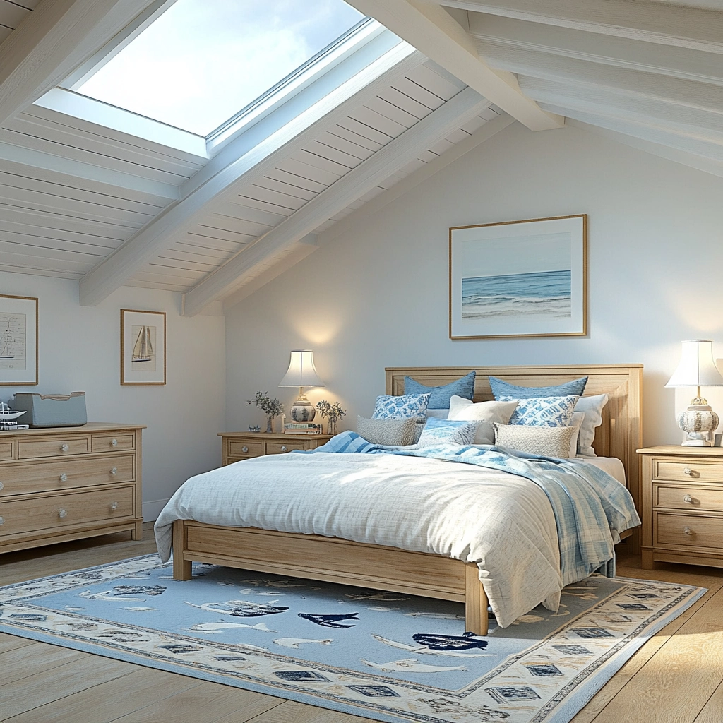 bedroom rug placement 31