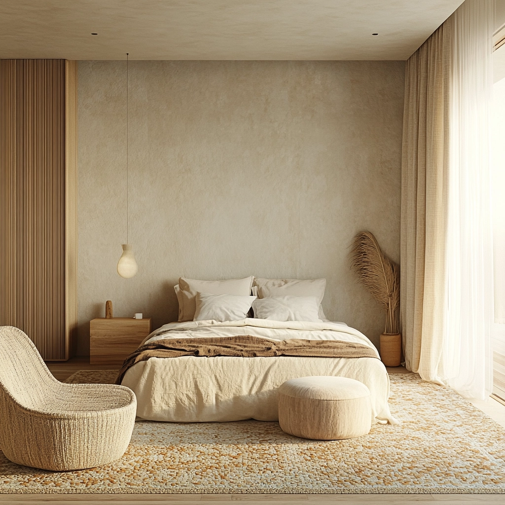 bedroom rug placement 62