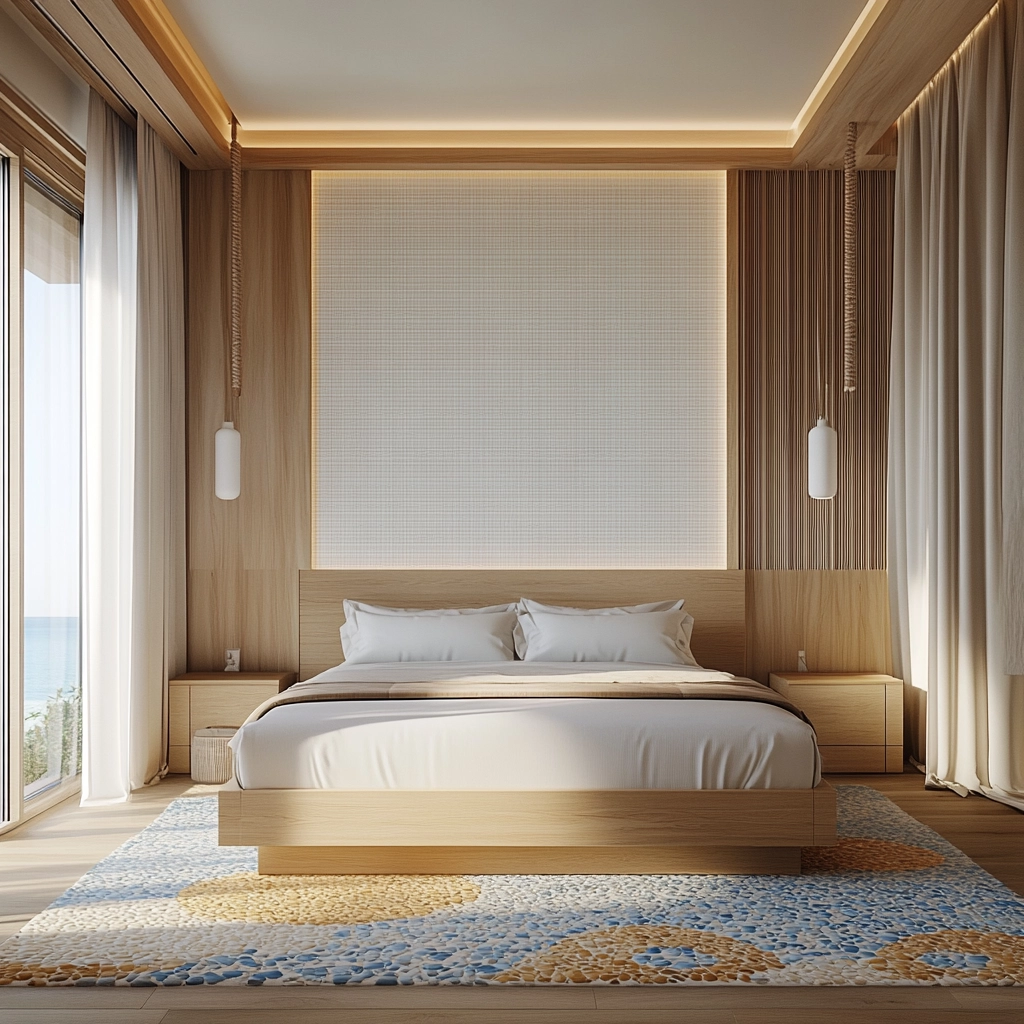 bedroom rug placement 64