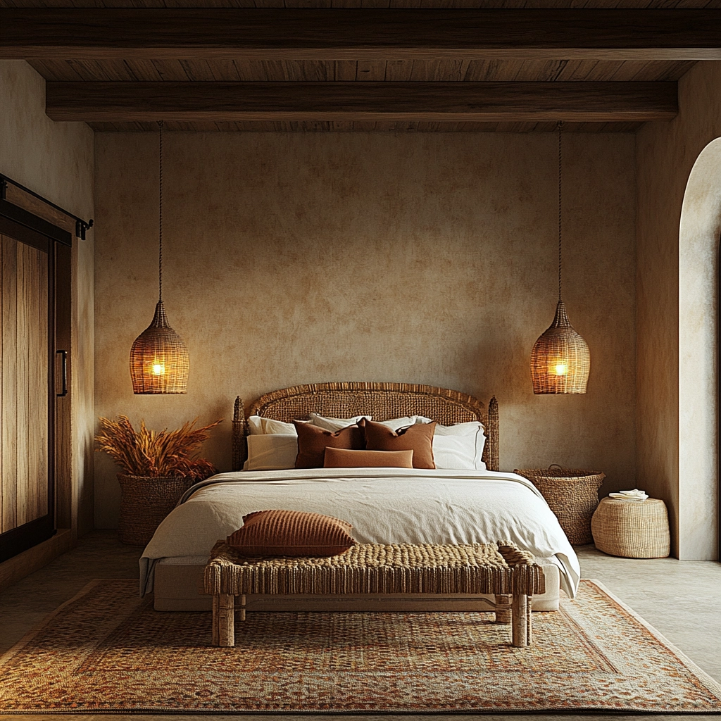 bedroom rug placement 67