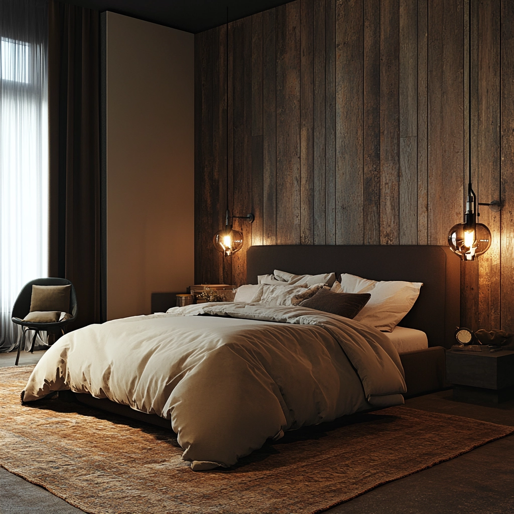 bedroom rug placement 7