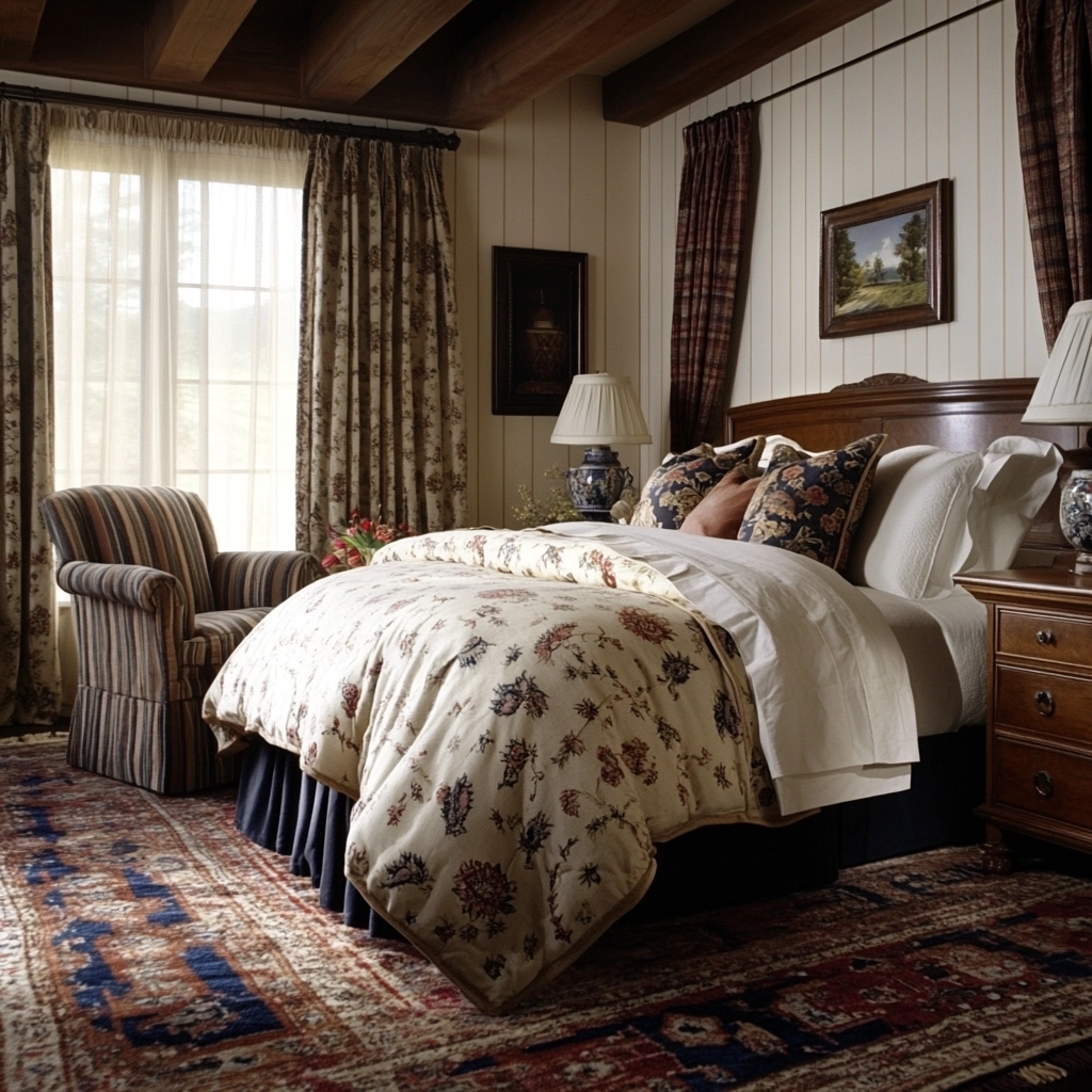 bedroom rug placement 76
