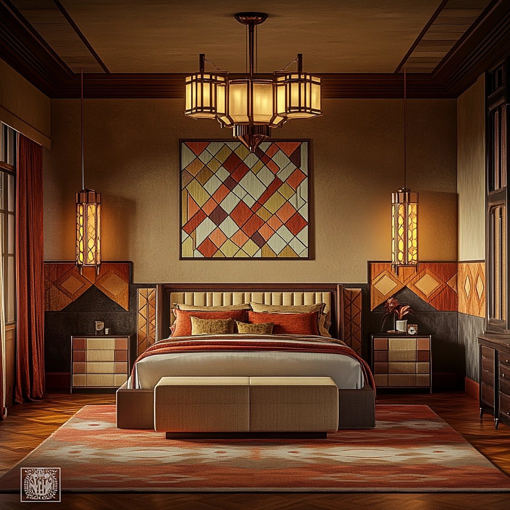 bedroom with dark grey carpet 19