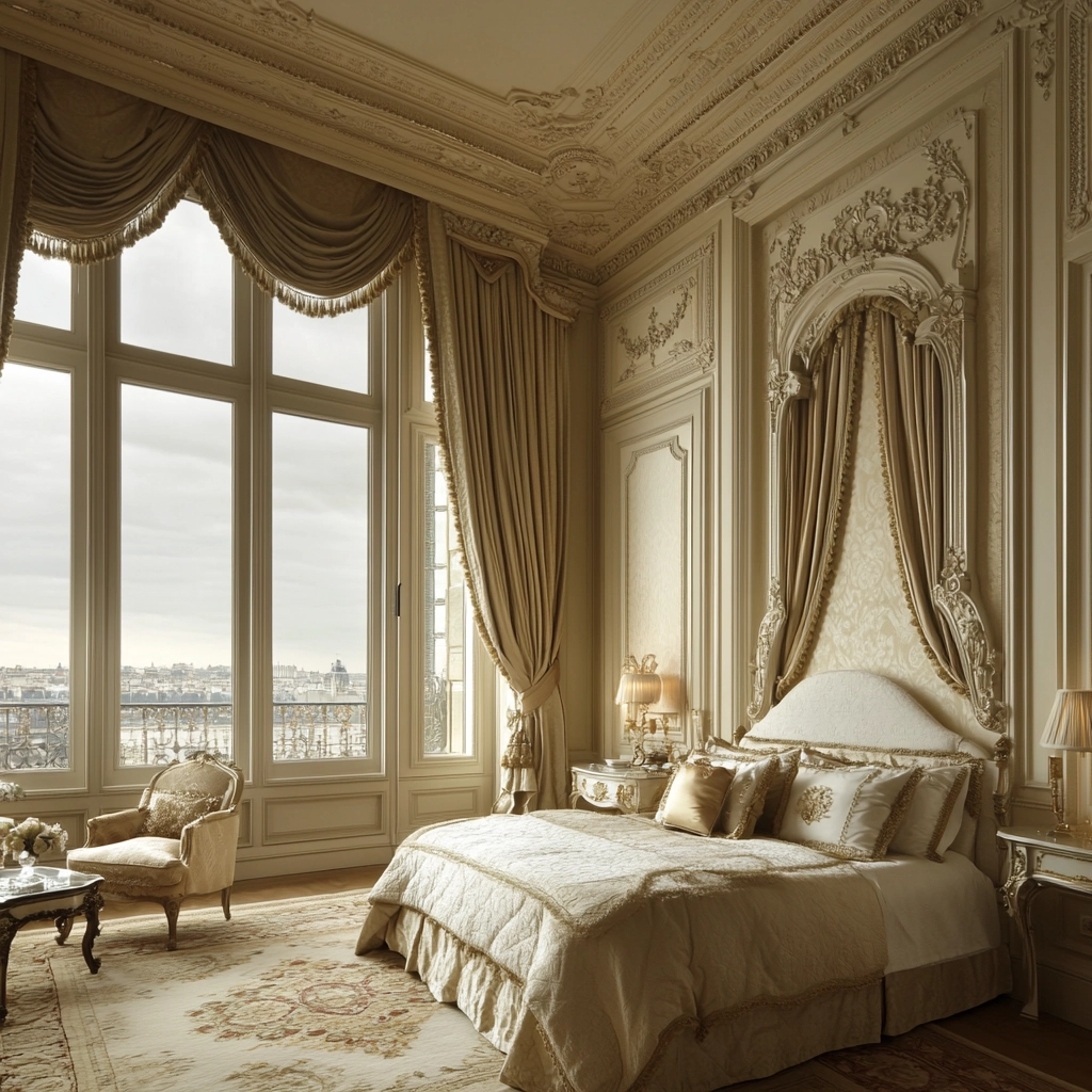 bedroom with dark grey carpet 31