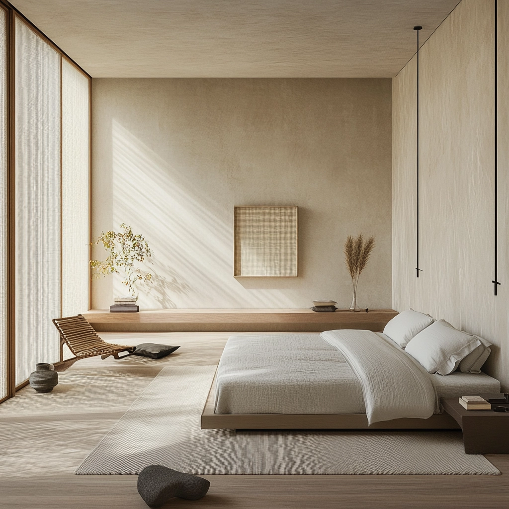 bedroom with dark grey carpet 70