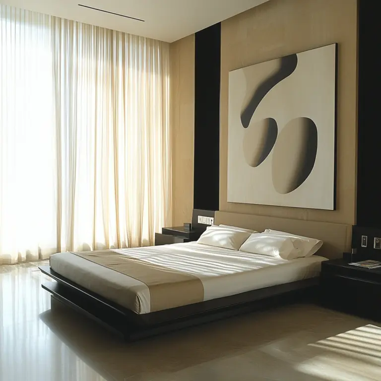 beige and black bedroom ideas 1