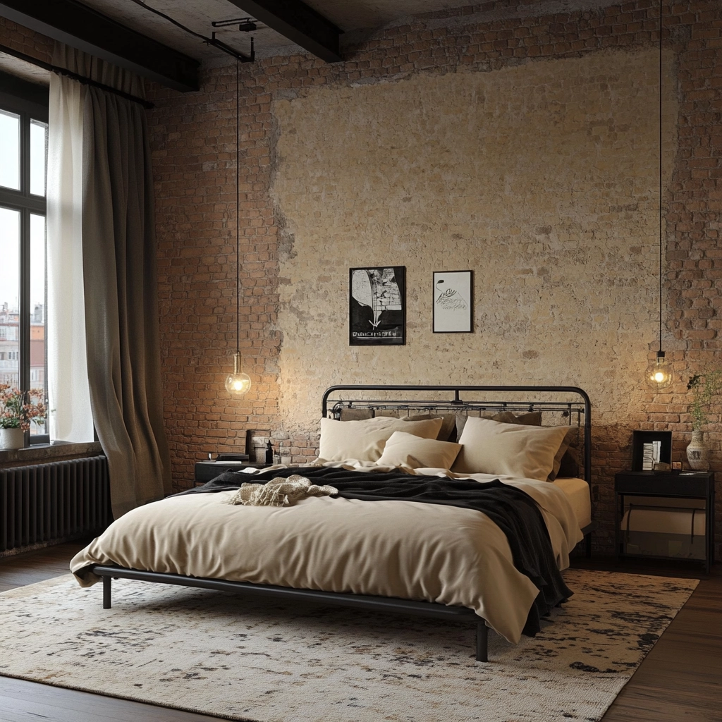 beige and black bedroom ideas 11