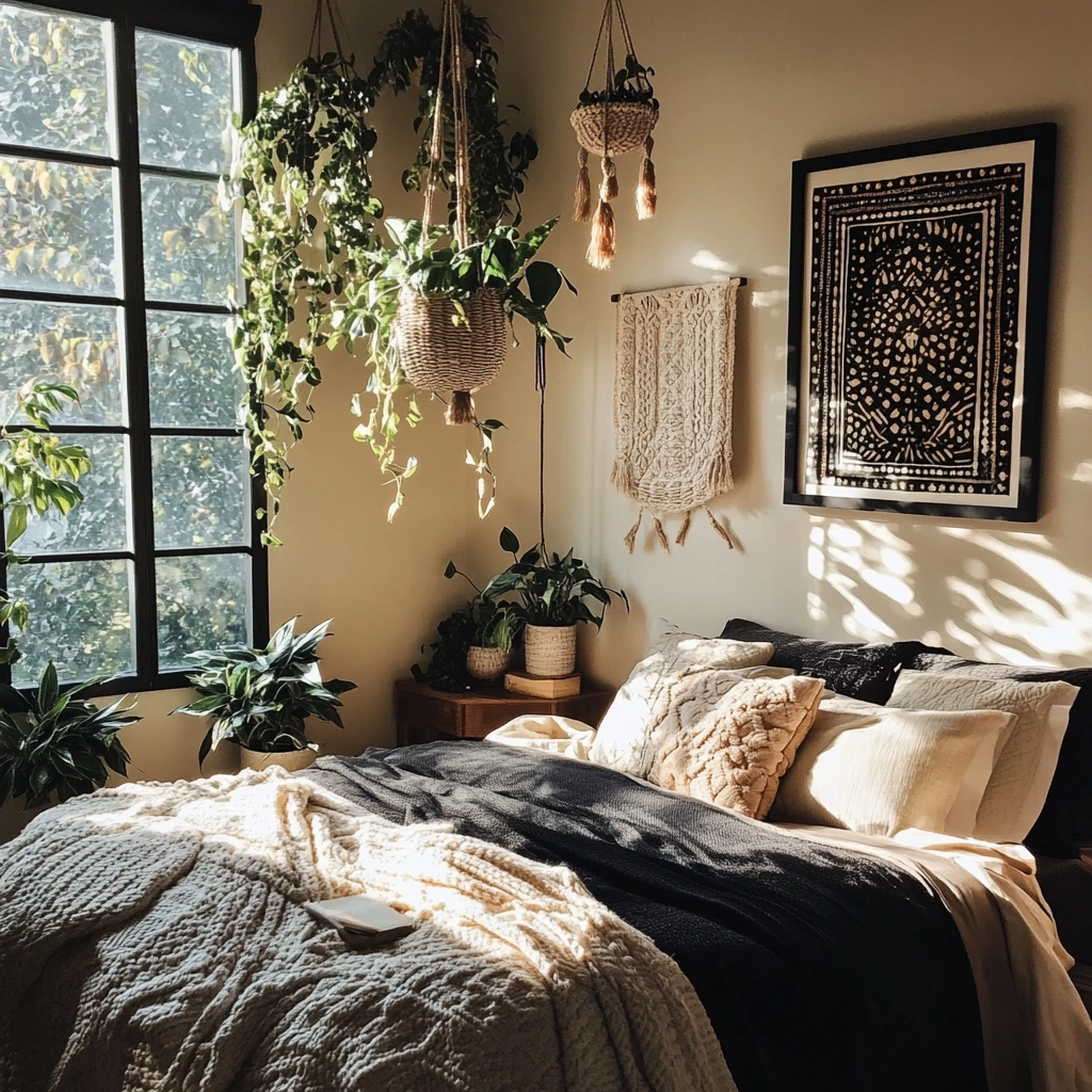 beige and black bedroom ideas 21