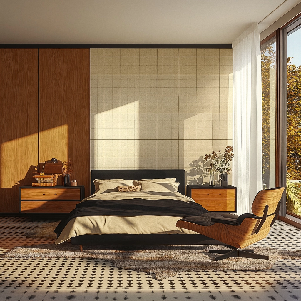 beige and black bedroom ideas 26