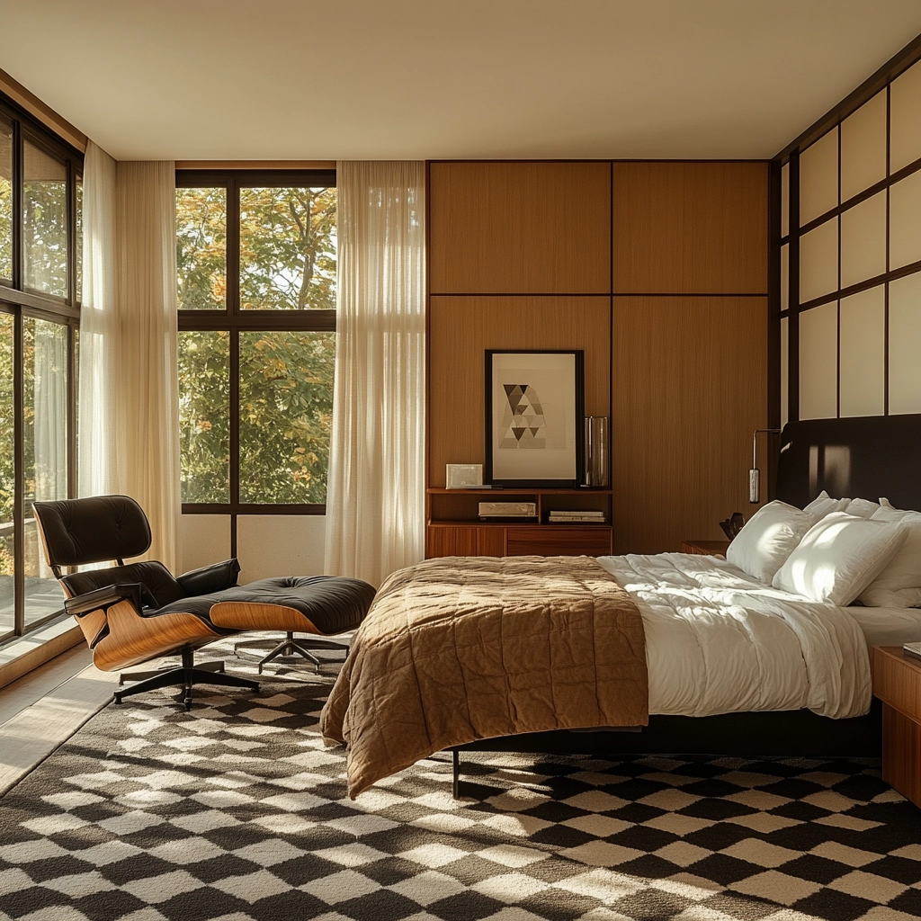 beige and black bedroom ideas 27