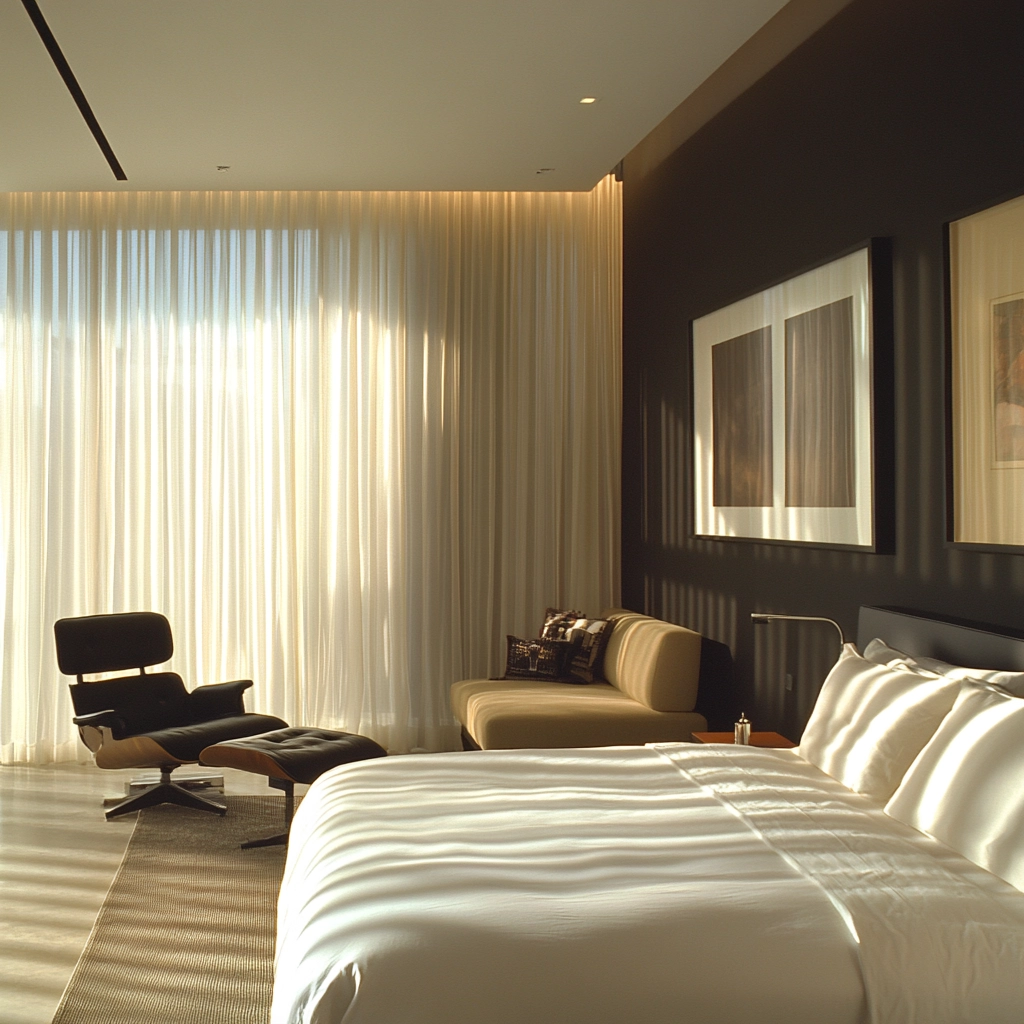 beige and black bedroom ideas 35