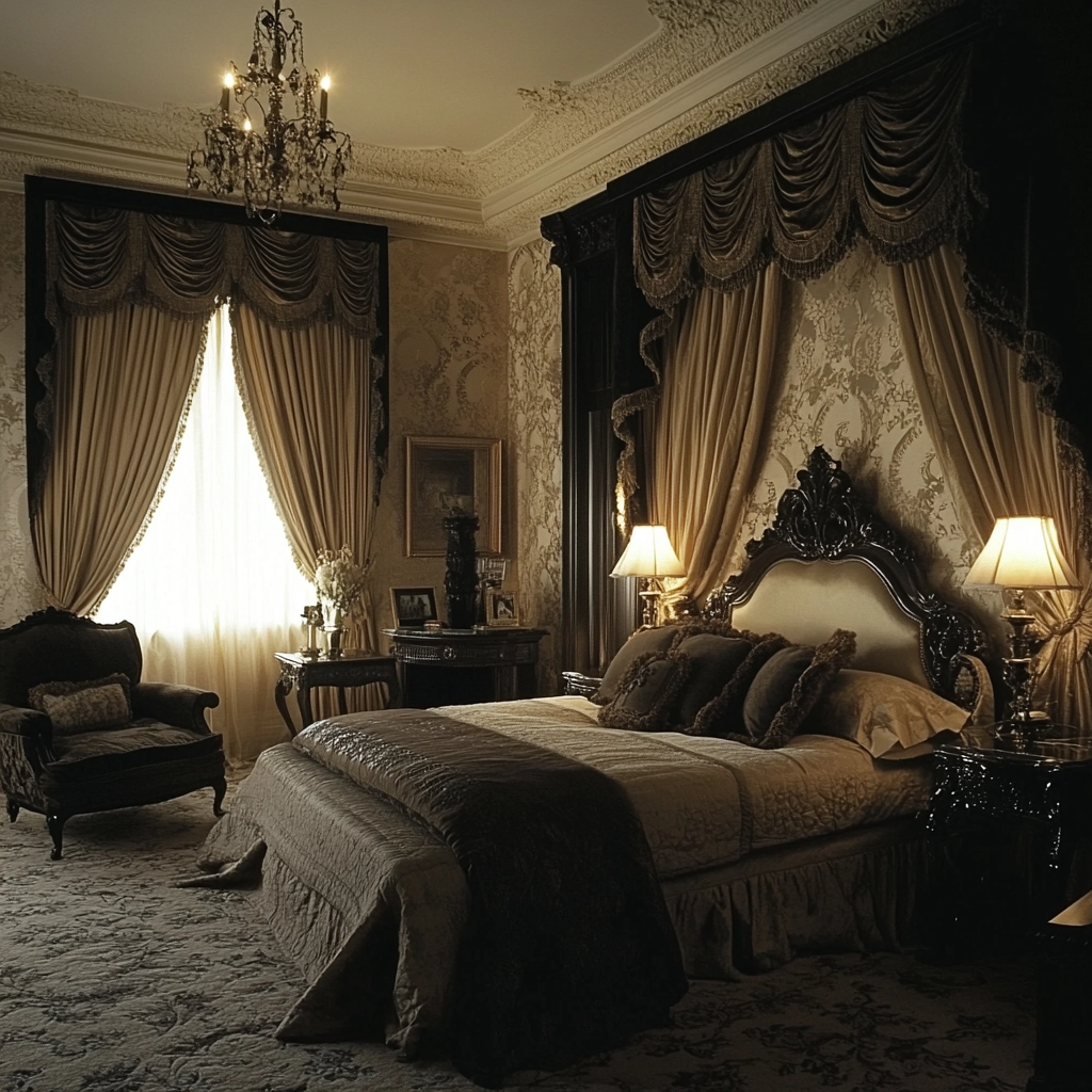 beige and black bedroom ideas 55