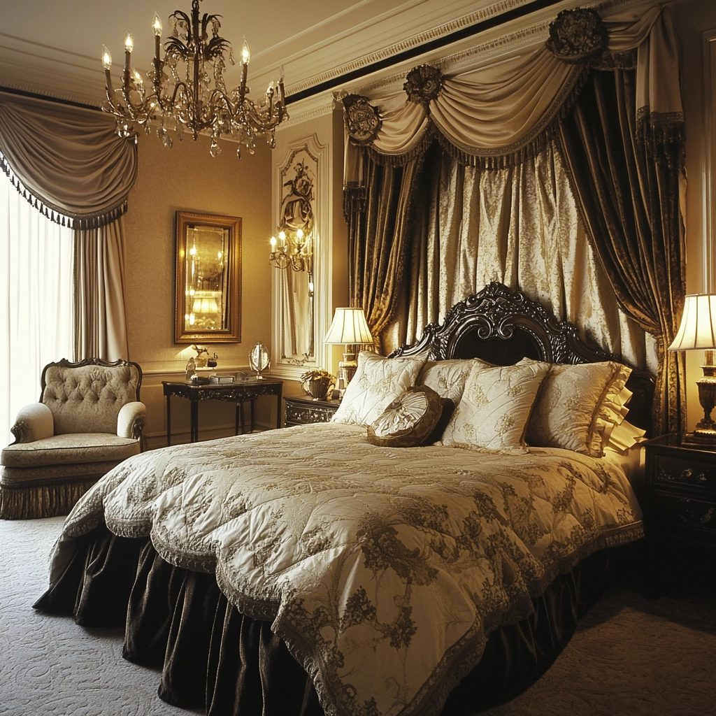 beige and black bedroom ideas 56