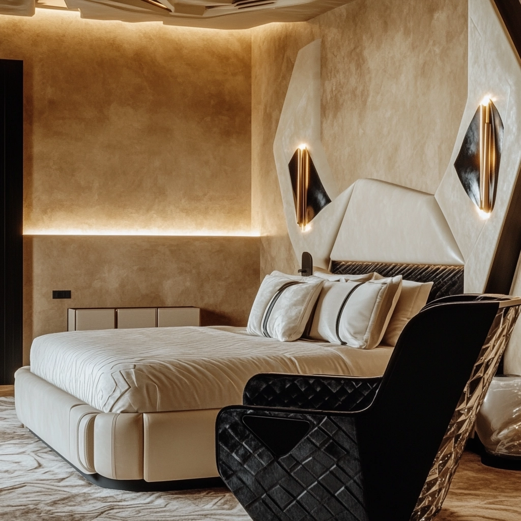 beige and black bedroom ideas 67