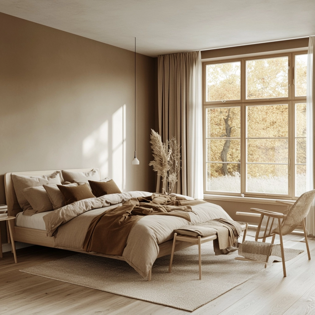beige and brown bedroom ideas 14