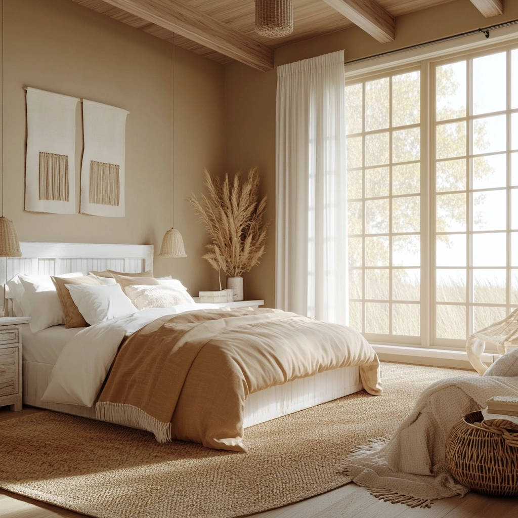 beige and brown bedroom ideas 44