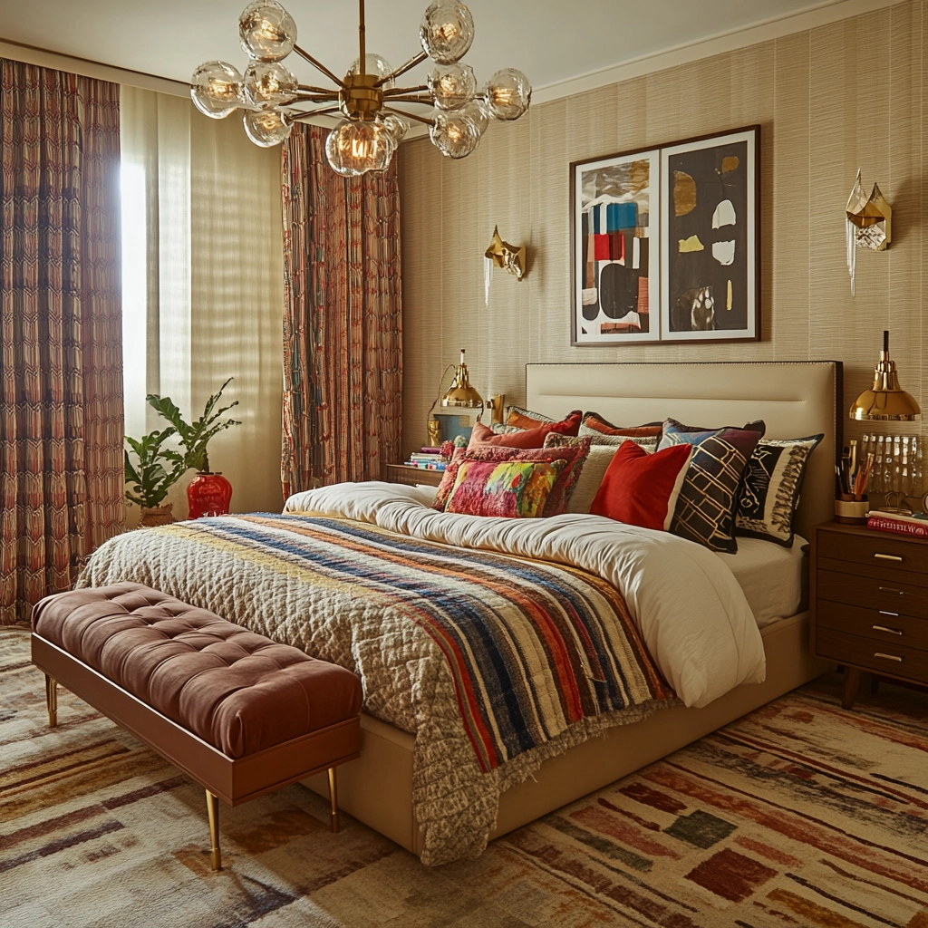 beige and brown bedroom ideas 45
