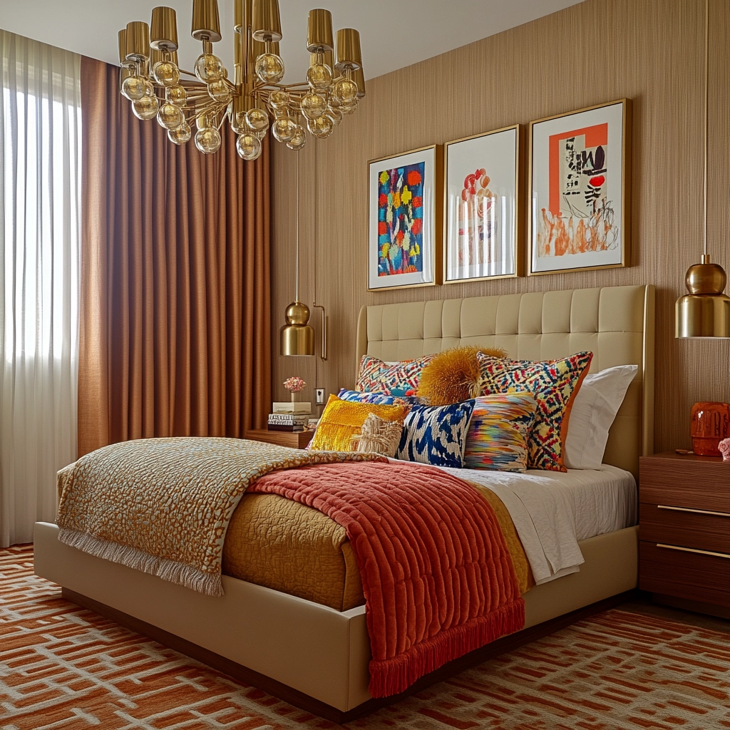 beige and brown bedroom ideas 46