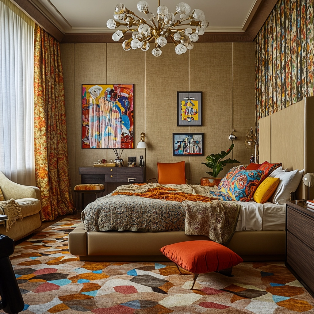 beige and brown bedroom ideas 47