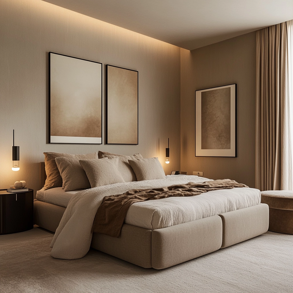 beige and brown bedroom ideas 6