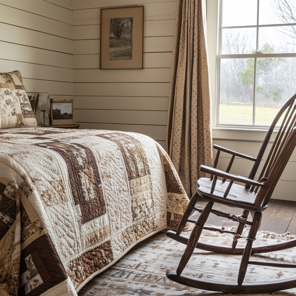 beige and brown bedroom ideas 60
