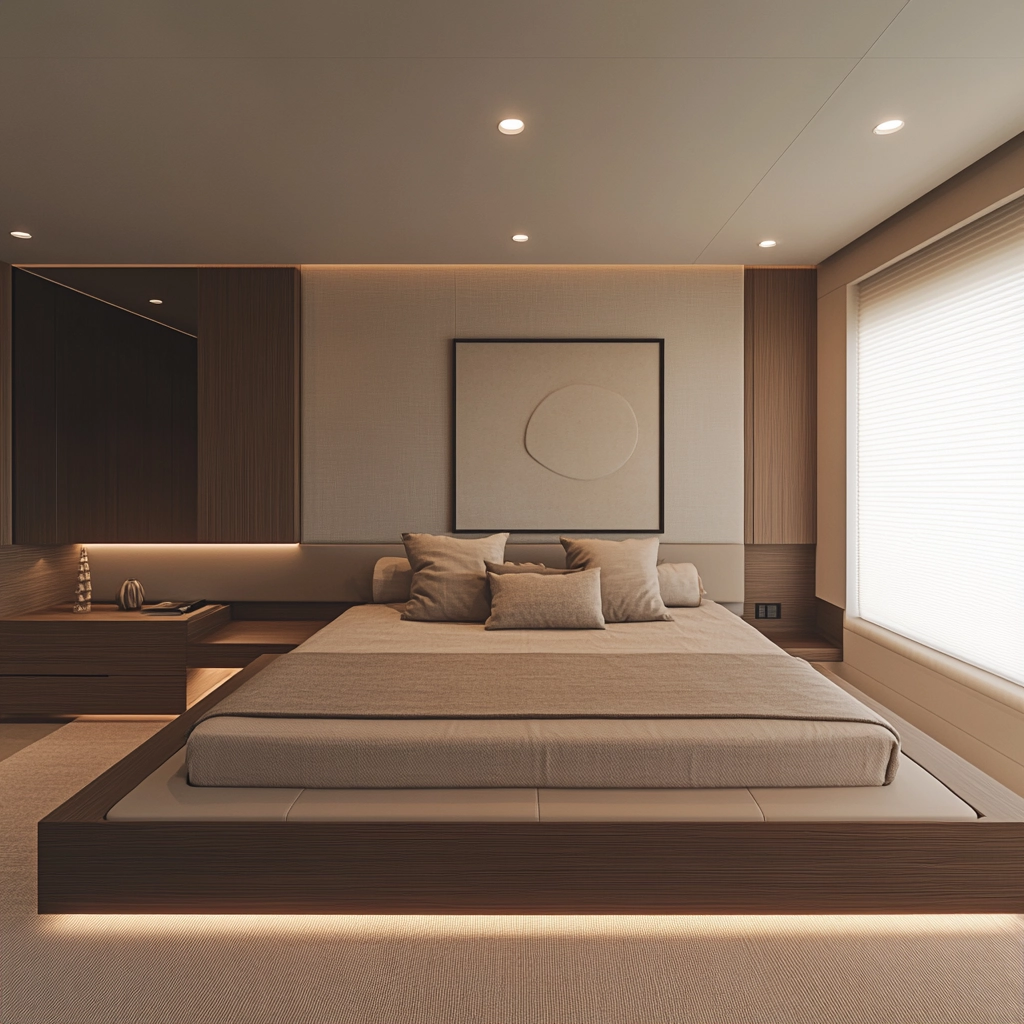 beige and brown bedroom ideas 70