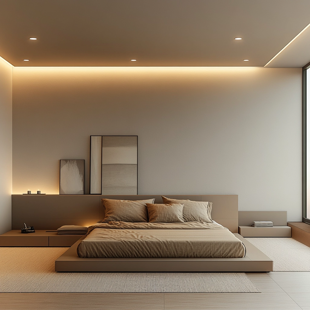 beige and brown bedroom ideas 71
