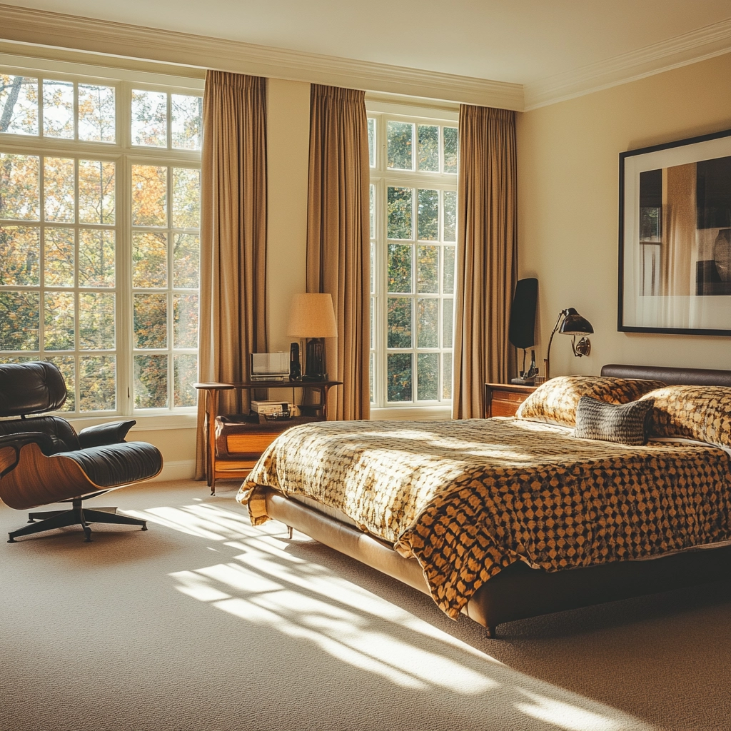 beige and brown bedroom ideas 75