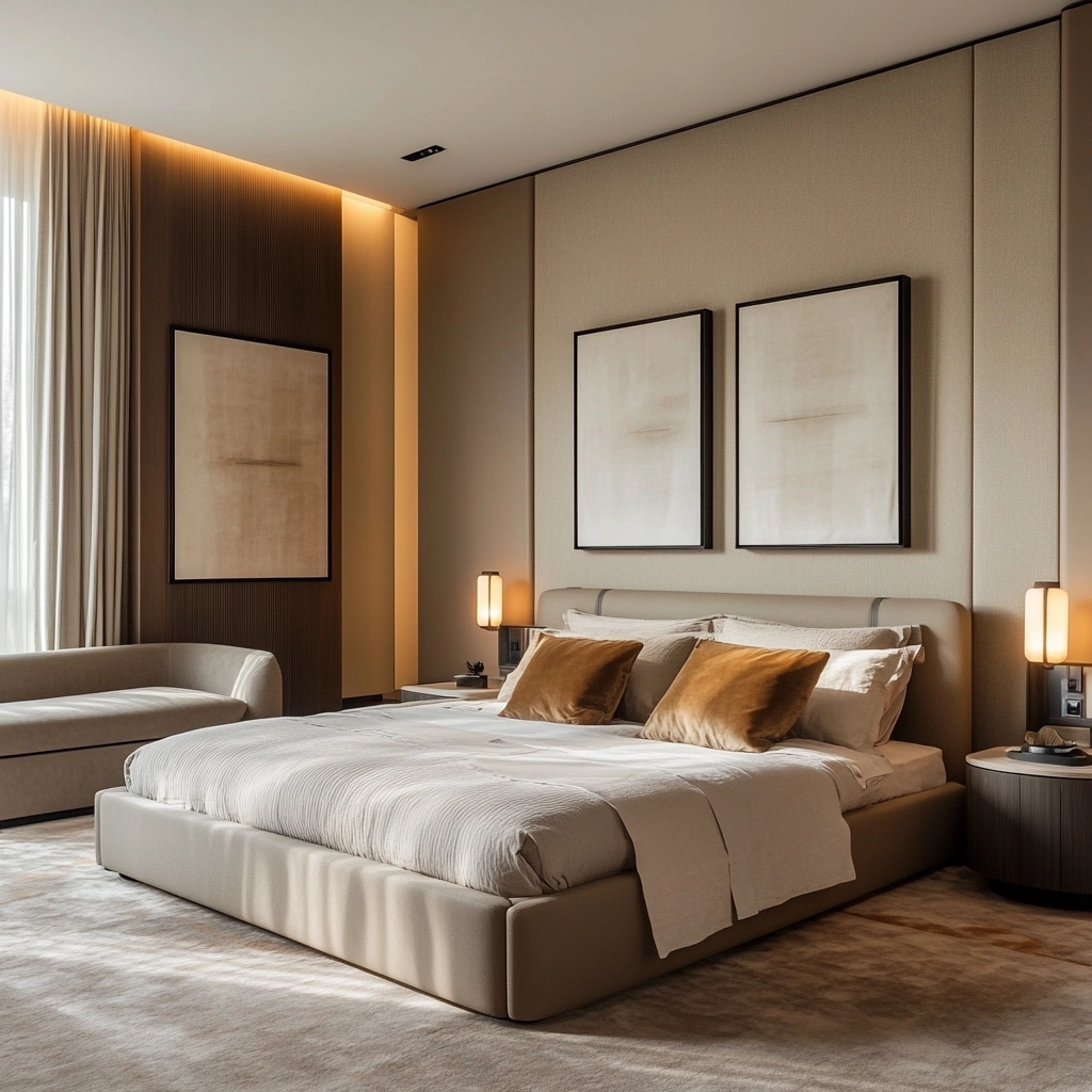 beige and brown bedroom ideas 8