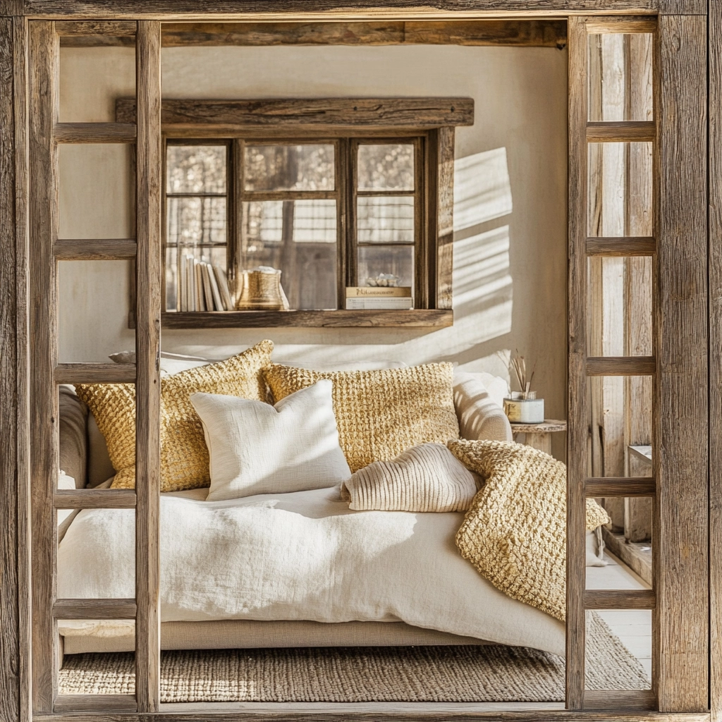 beige and gold bedroom 21