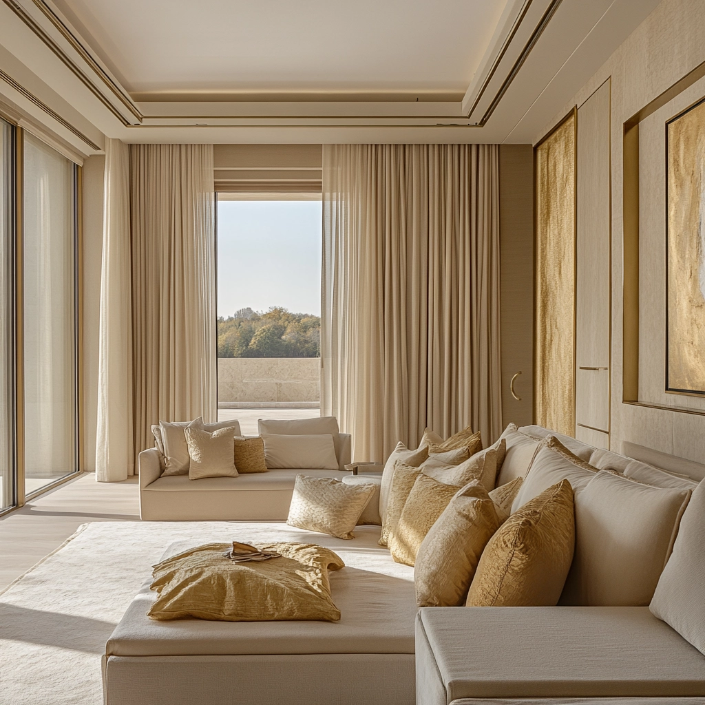 beige and gold bedroom 29