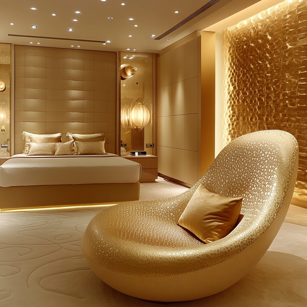 beige and gold bedroom 55