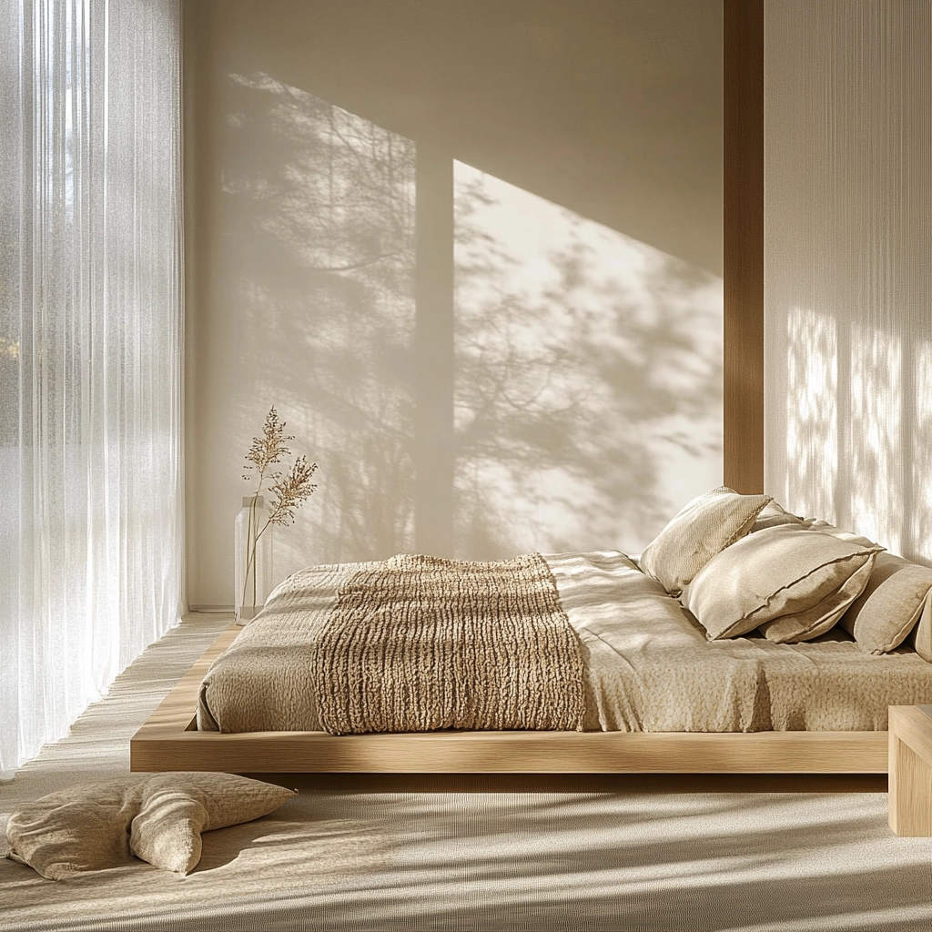 beige and gold bedroom 6