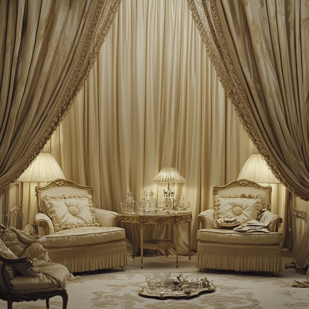 beige and gold bedroom 73