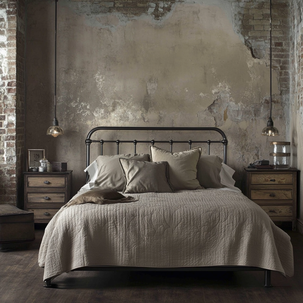 beige and grey bedroom 13