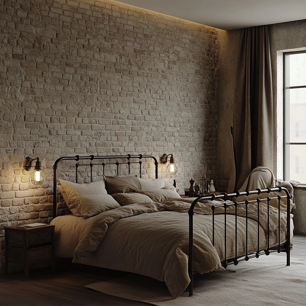 beige and grey bedroom 15
