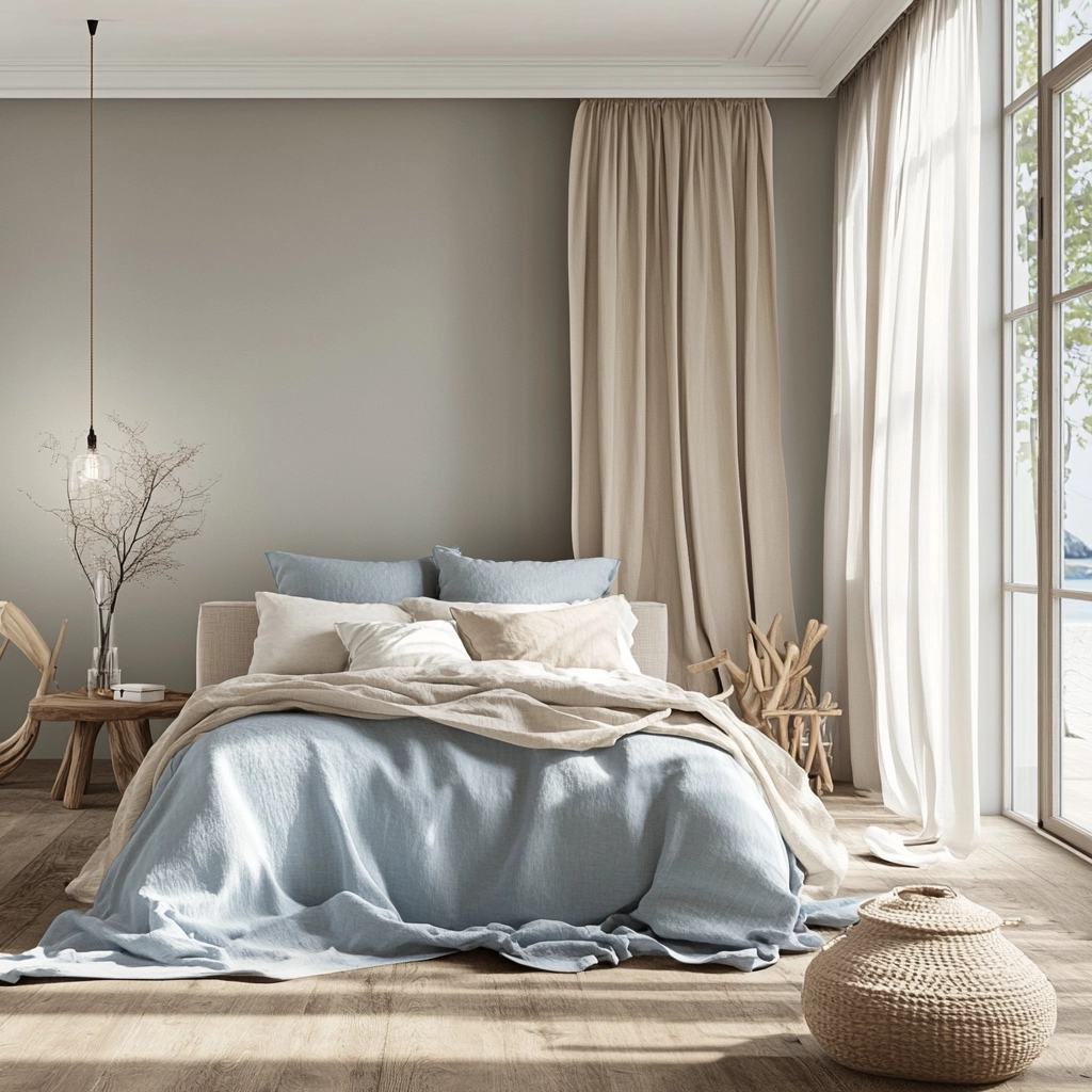beige and grey bedroom 33