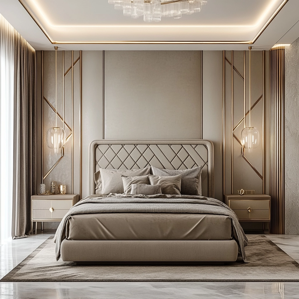 beige and grey bedroom 43
