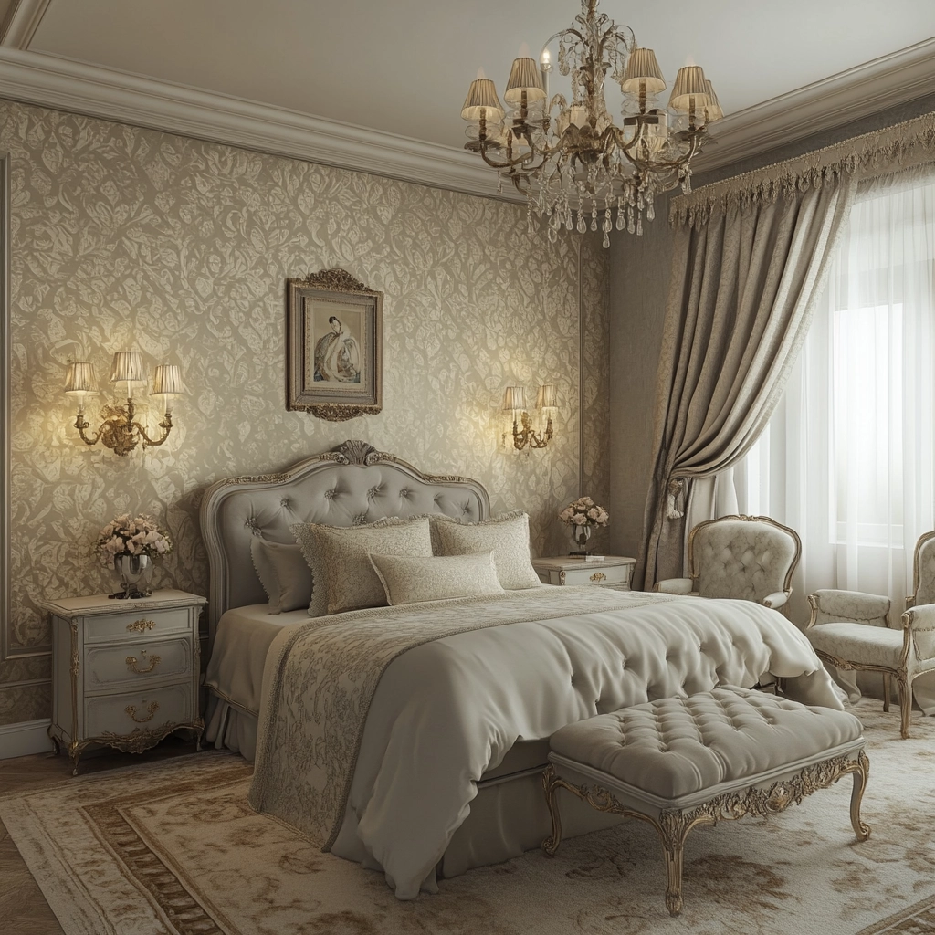 beige and grey bedroom 45