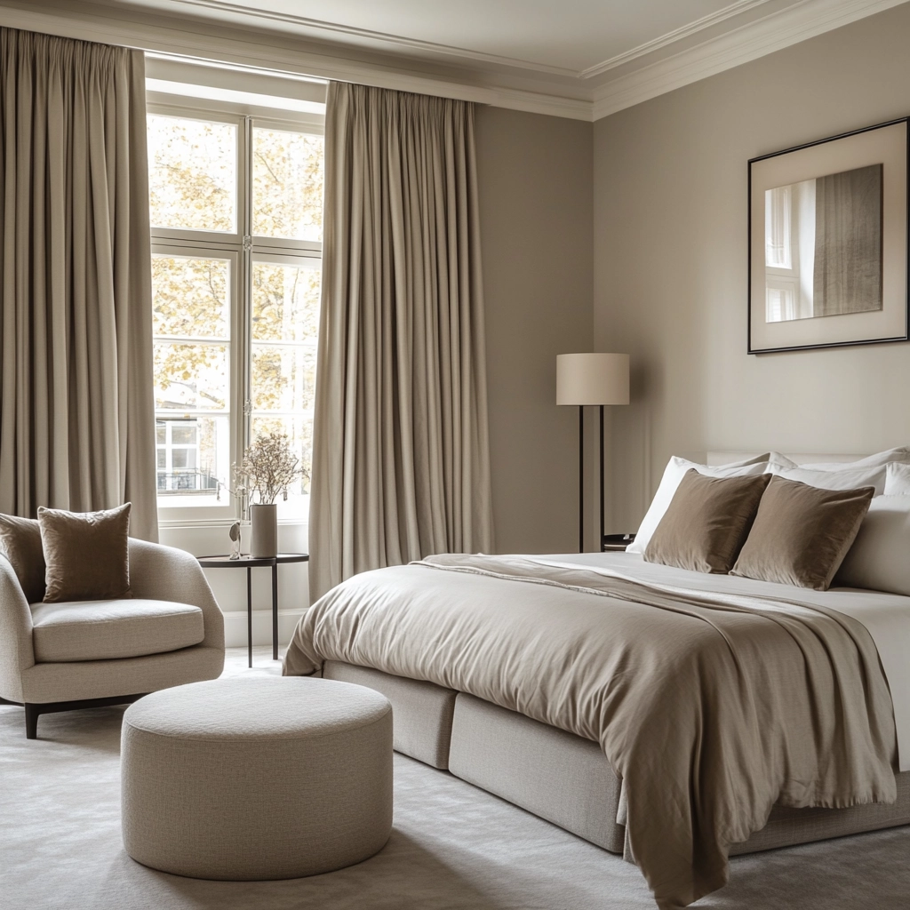 beige and grey bedroom 59