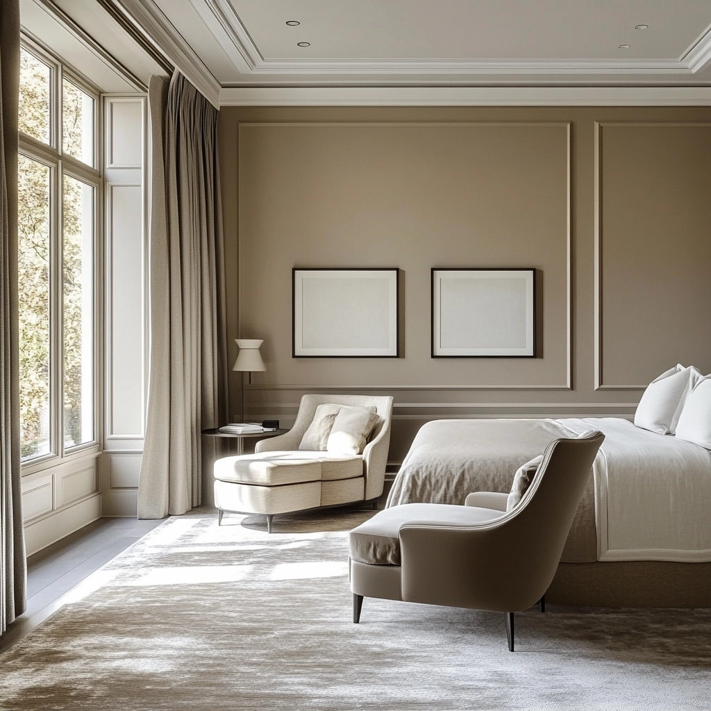 beige and grey bedroom 60