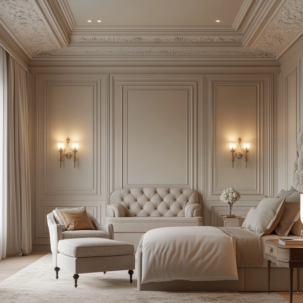 beige and grey bedroom 63
