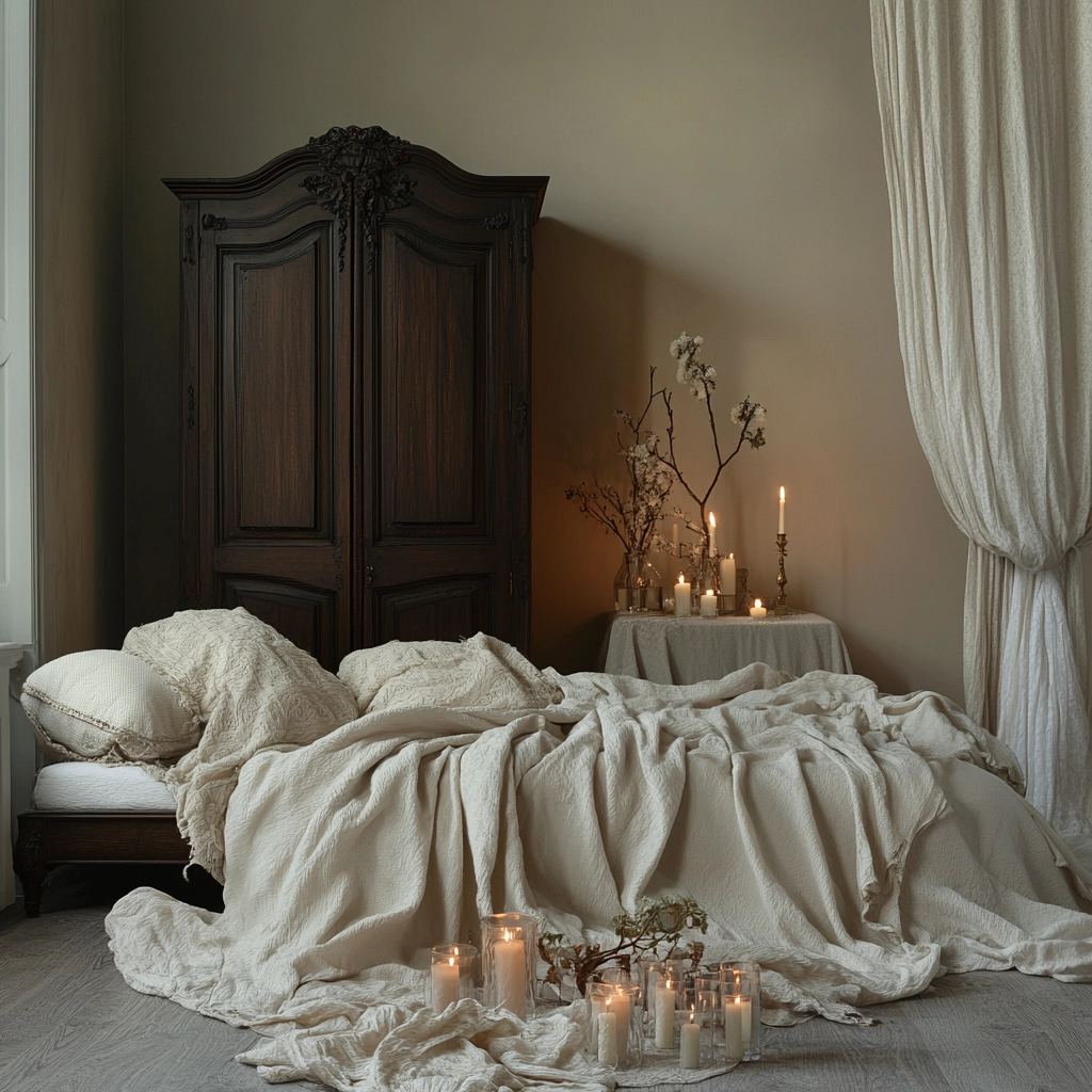 beige and grey bedroom 67