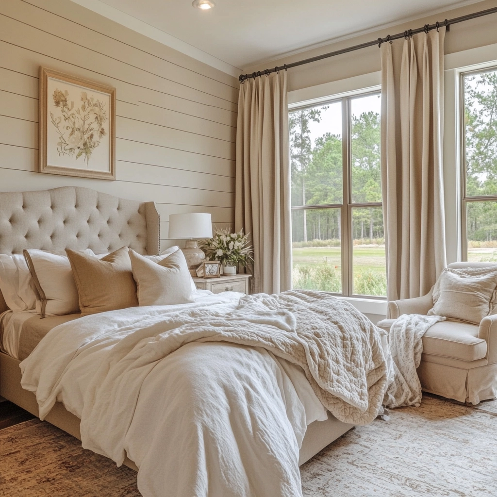 beige and grey bedroom 72