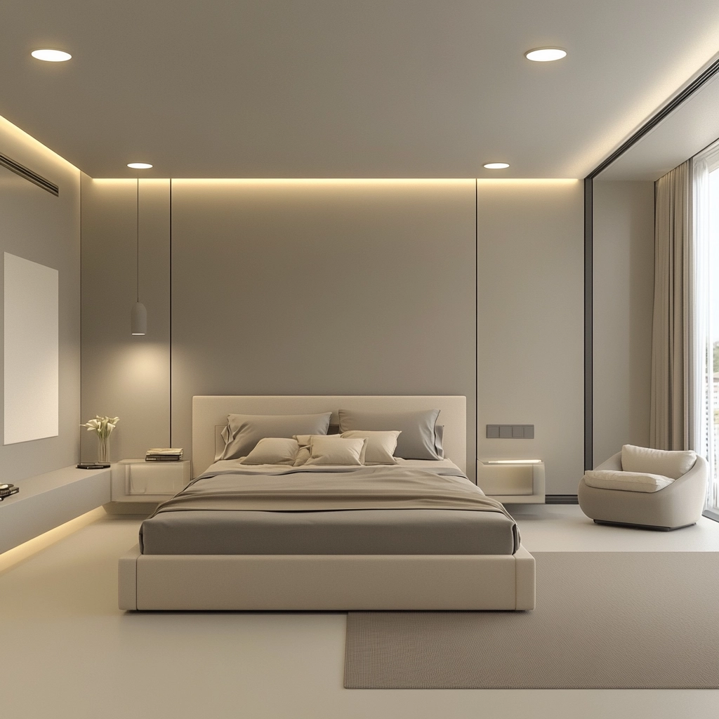 beige and grey bedroom 79