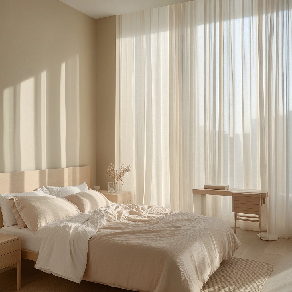 beige and pastel bedroom 3