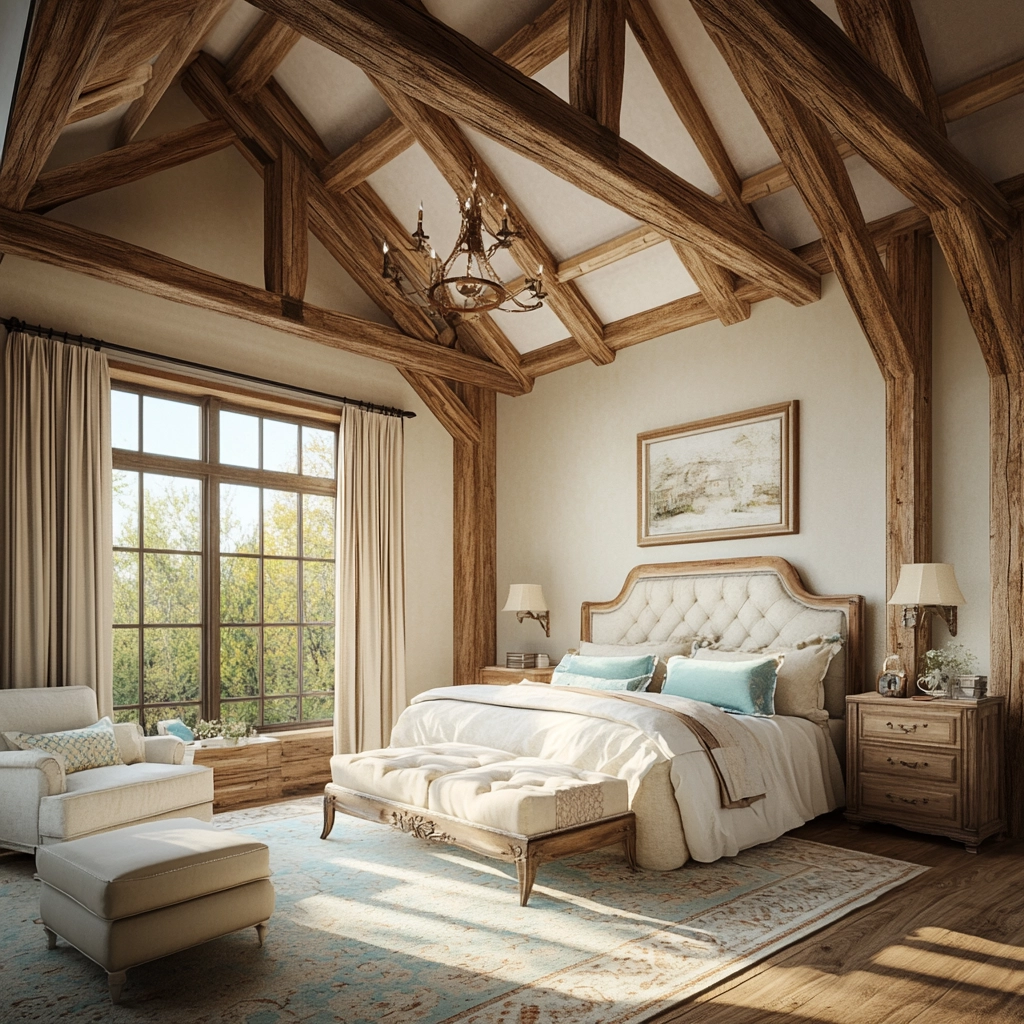 beige and turquoise bedroom 44